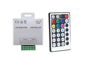 8445044099917 - Ledkia - Controller LED-Streifen rgb 12 24V Dimmer über RF-Fernbedienung 28 Tasten