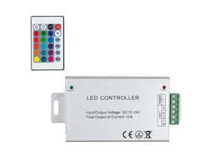 8445044099924 - Efectoled - Controller Dimmbar LED-Streifen rgb 12 24V dc mit IR-Fernbedienung High Power