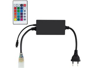 8445044102334 - Ledkia - Controller RGB-LED-Lichtschläuche 220V Ultrapower Fernbedienung ir 24 Tasten