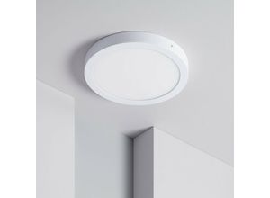8445044102815 - Ledkia - LED-Deckenleuchte 24W Rund Ø300 mm Kaltes Weiß 5000K - 5500K 120º