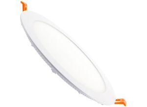 8445044103072 - Ledkia - LED-Deckeneinbauleuchte 20W Rund SuperSlim Schnitt ø 220mm Neutrales Weiß 4000K - 4500K 120º