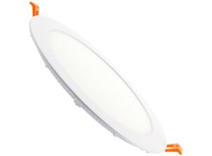 8445044103089 - Ledkia - LED-Deckeneinbauleuchte 20W Rund SuperSlim Schnitt ø 220mm Kaltes Weiß 5000K - 5500K 120º 8445044103089 - Ledkia - LED-Deckeneinbauleuchte 20W Rund SuperSlim Schnitt ø 220mm Kaltes Weiß 5000K - 5500K 120º