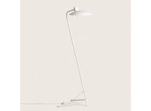 8445044104789 - Ledkia - Stehleuchte Metall Lineo Weiß450 mm