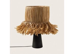 8445044105762 - Efectoled - Tischleuchte aus Keramik Bajawa Schwarz