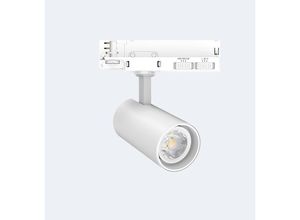 8445044106349 - Ledkia - LED-Strahler für 3-Phasenstromschiene 20W Fasano No Flicker Dimmbar Weiss Warmes Weiß 3200K 36º170 mm