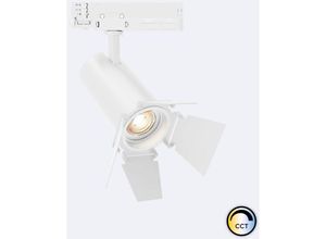 8445044106691 - LED-Strahler für 3-Phasenstromschiene 30W Fasano Cinema CCT No Flicker Dimmbar Weiss (2700K - 3200K - 4000K) Auswählbar