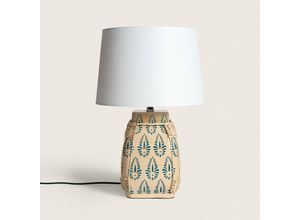 8445044107827 - Ledkia - Tischleuchte Keramik Ariché Weiß