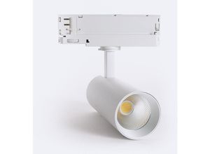 8445044108428 - Efectoled - LED-Strahler für 3-Phasenstromschiene 20W Carlo No Flicker Weiss 3500K Warmweiß