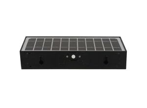 8445044109296 - Efectoled - Wandleuchte Karl 6W Solar Aussen Schwarz 3000K Warmweiß