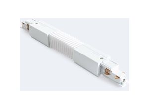 8445044109715 - Ledkia - Flexibler Verbinder für 3-Phasenstromschiene dali track Weiß315 mm