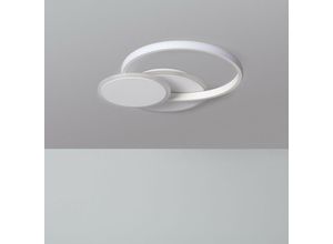 8445044112814 - Ledkia - LED-Deckenleuchte 30W Metall Eklips Berno Neutrales Weiß 4000K 330 mm