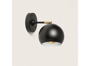 8445044113095 - Ledkia - Wandleuchte Metall Belta SchwarzØ152 mm