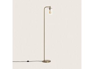 8445044114269 - Ledkia - Stehleuchte Metall und Glas Joile Gold250 mm