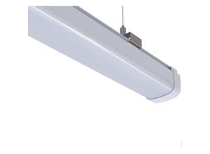 8445044115136 - Ledkia - led Feuchtraumleuchte 120cm 36W Anhänger Oberfläche IP65 mit Radar Bewegungssensor 4000K Neutralweiß