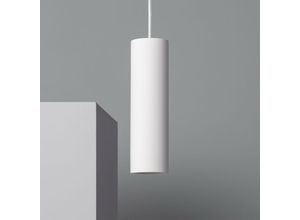 8445044115389 - Ledkia - Hängeleuchte aus Gips Slim WeißØ70 mm