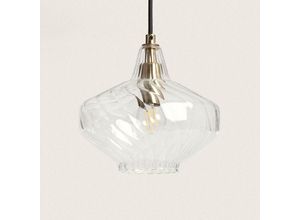 8445044118663 - Hängeleuchte Glas Blas Durchsichtig
