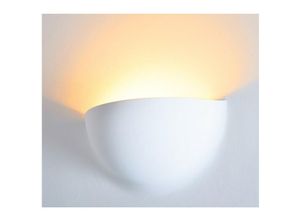 8445044119622 - Ledkia - Wandleuchte für Gips Gipsplatten Integration für E14 LED-Glühbirne Schnitt 283x283 mm Weiß200 mm