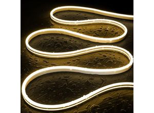 8445044127092 - Ledkia - Tira Neón led Regulable 48V dc 120 LED m Blanco Cálido IP65 a Medida Corte cada 5 cm Warmweiß