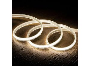 8445044131914 - LED-Streifen 220V ac cob 320 LED m Neutralweiss IP65 CRI90 Breite 12mm Schnitt alle 50cm Neutralweiß 4000K5 m