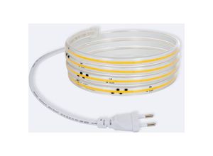 8445044135158 - Efectoled - LED-Streifen Dimmbar 220V cob Ohne Gleichrichter 320 LED m 720 lm m Breite 12mm IP65 Nach Maß Schnitt alle 50cm 2700K 1 m Warmweiß