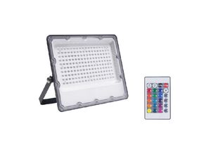 8445044139125 - Ledkia - LED-Flutlichtstrahler 20W rgb IP65 S2 Pro mit IR-Steuerung rgb 70°148 mm