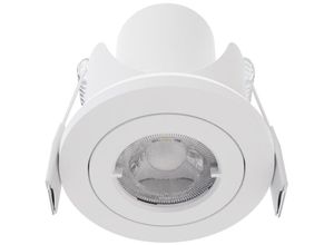 8445044139590 - Efectoled - LED-Downlight Strahler 10W Rund Weiß Ausschnitt ø 137 mm 2700K Warmweiß