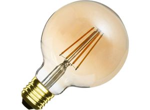 8445044144594 - Efectoled - LED-Glühbirne Filament E27 8W 750 lm G95 Gold 2700K Warmweiß No Flicker