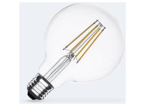 8445044144600 - Efectoled - LED-Glübirne Filament E27 8W 1055 lm G95 2700K Warmweiß No Flicker