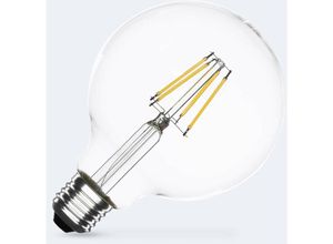 8445044144631 - Efectoled - LED-Glühbirne Filament E27 6W 720 lm Dimmbar G95 2700K Warmweiß No Flicker