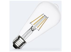 8445044144884 - Efectoled - LED-Glühbirne Filament E27 6W 720 lm ST64 4000K Neutralweiß No Flicker