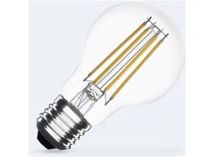 8445044144907 - Efectoled - LED-Glühbirne Filament E27 8W 1055 lm Dimmbar A60 No Flicker 2700K Warmweiß