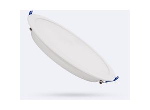 8445044145508 - LED-Deckeneinbauleuchte 30W Rund SuperSlim Schnitt Ø 275-290 mm Neutrales Weiß 4000K 120º