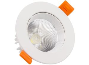 8445044147625 - LED-Downlight 5W Rund Dimmbar Dim To Warm Schnitt Ø50mm Auswählbar (Warm-Neutral) 2000K - 4000K Weiß