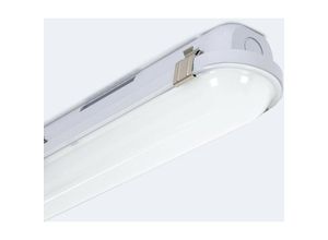 8445044151998 - LED-Feuchtraum Wannenleuchte 120 cm 36W mit Notlicht IP65 Neutrales Weiß 4000K LiFePO4120º1200 mm