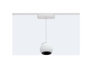 8445044153343 - LED-Hängeleuchte Konkave 1-Phasenmagnetschiene 25mm Super Slim 12W 48V CRI90 Weiss Ø100 mm Neutrales Weiß 4000K 36º1145 mm