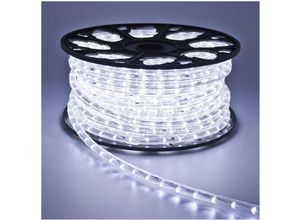 8445044159611 - LED-Schlauch Rund 220V AC 36 LEDs m Neutralweiß IP65 nach Mass Schnitt alle 100 cm 360º3m3m