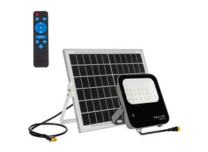 8445044161065 - Ledkia - LED-Flutlichtstrahler Solar 60W 170lm W IP65 Solar mit Fernbedienung Neutralweiß 4500K