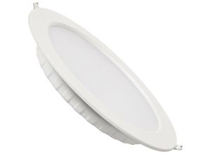 8445044163342 - Ledkia - LED-Deckeneinbauleuchte 18W Rund Slim Dimmbar Schnitt ø 175 mm Kaltes Weiß 5000K - 5500K 120º220 mm