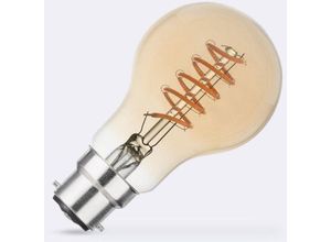 8445044175666 - LED-Glühbirne Filament B22 4W 300lm A60 mit Dämmerungssensor No Flicker 2200K Warmweiß