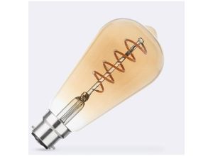 8445044175673 - LED-Glühbirne Filament B22 4W 300lm ST64 mit Dämmerungssensor No Flicker 2200K Warmweiß 8445044175673 - LED-Glühbirne Filament B22 4W 300lm ST64 mit Dämmerungssensor No Flicker 2200K Warmweiß