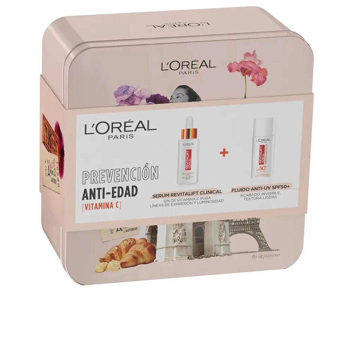 8445098413066 - Kosmetik-Set LOreal Make Up REVITALIFT CLINICAL 2 Stücke