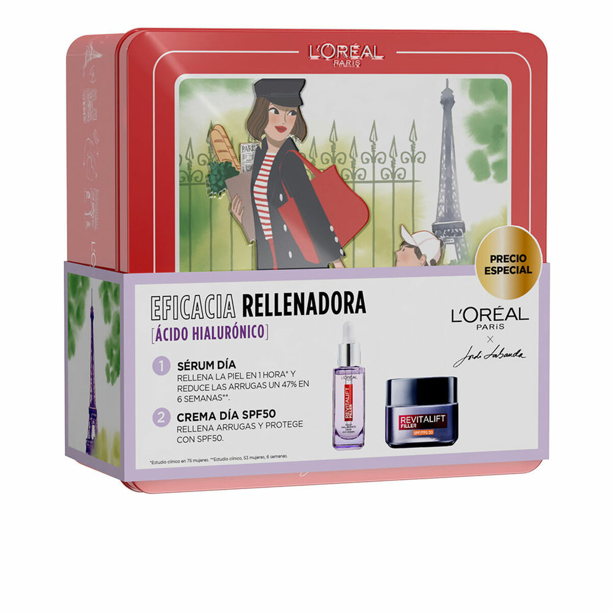 8445098479444 - Set mit Damenkosmetik LOreal Make Up REVITALIFT 2 Stücke 8445098479444 - Set mit Damenkosmetik LOreal Make Up REVITALIFT 2 Stücke