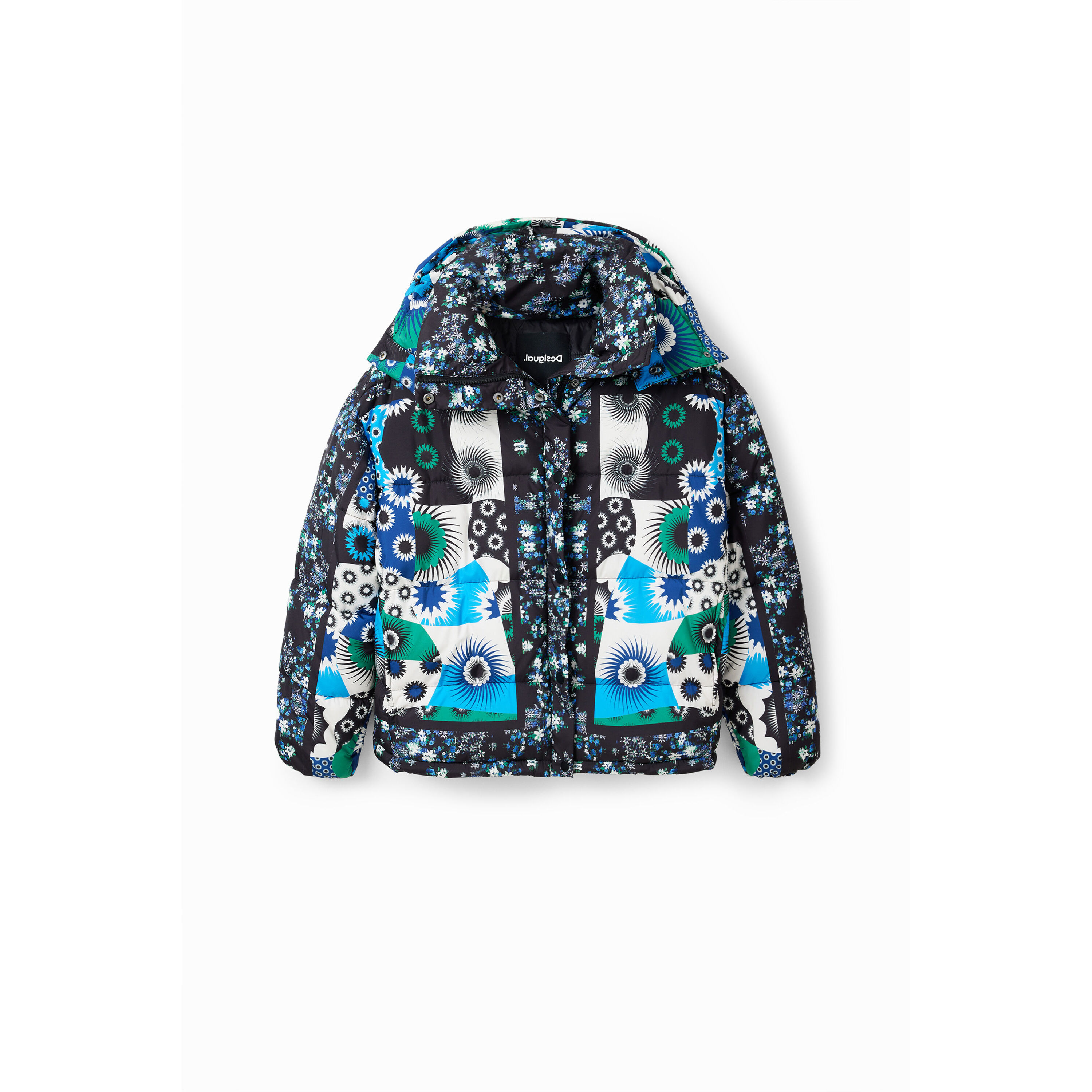 8445110465783 - Patchwork-Daunenjacke Desigual