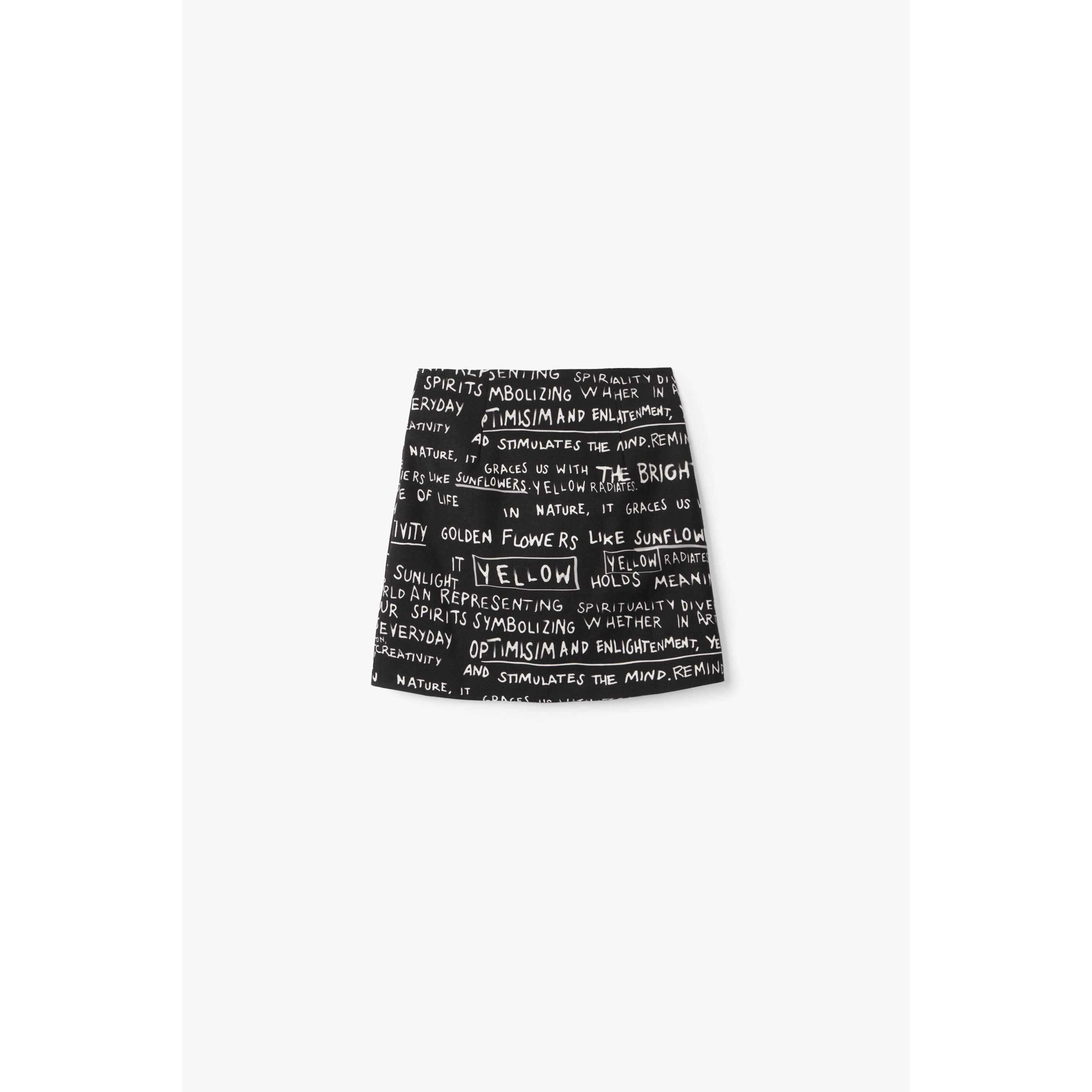 8445110581667 - Minirock Damen Letter