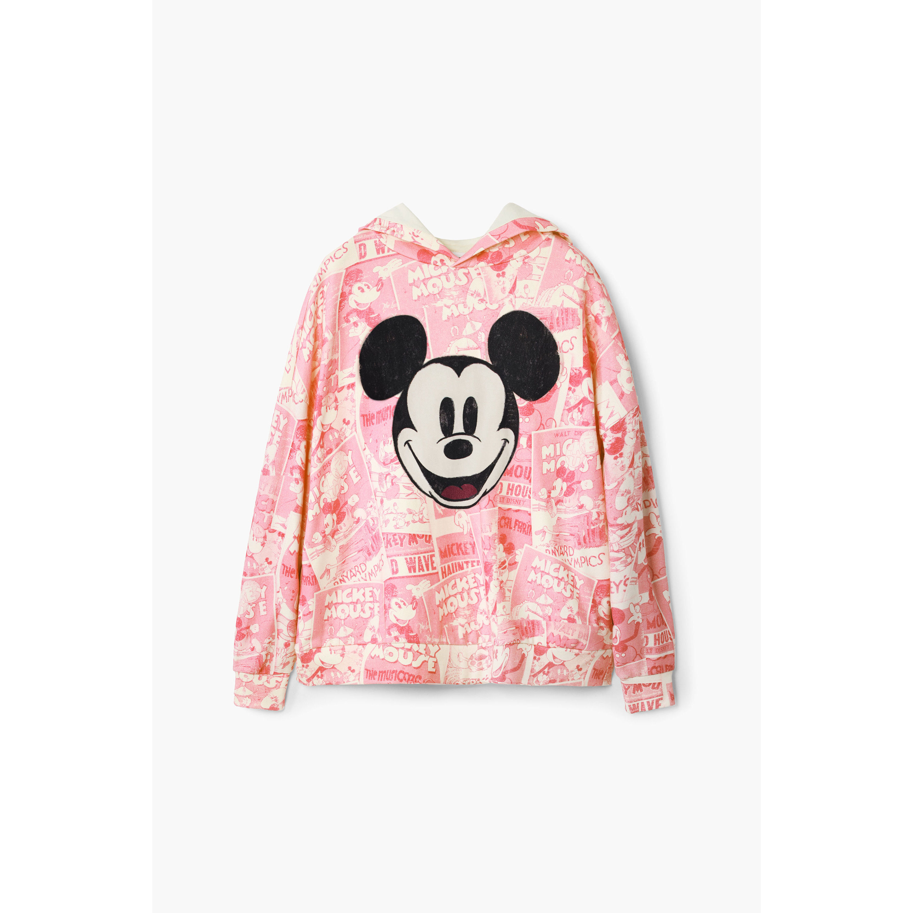 8445110582411 - Retro-Kapuzen-Sweatshirt Damen Mickey