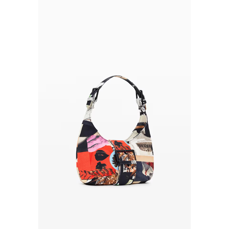 8445110667989 - Schultertasche Frau Haiti Canvas