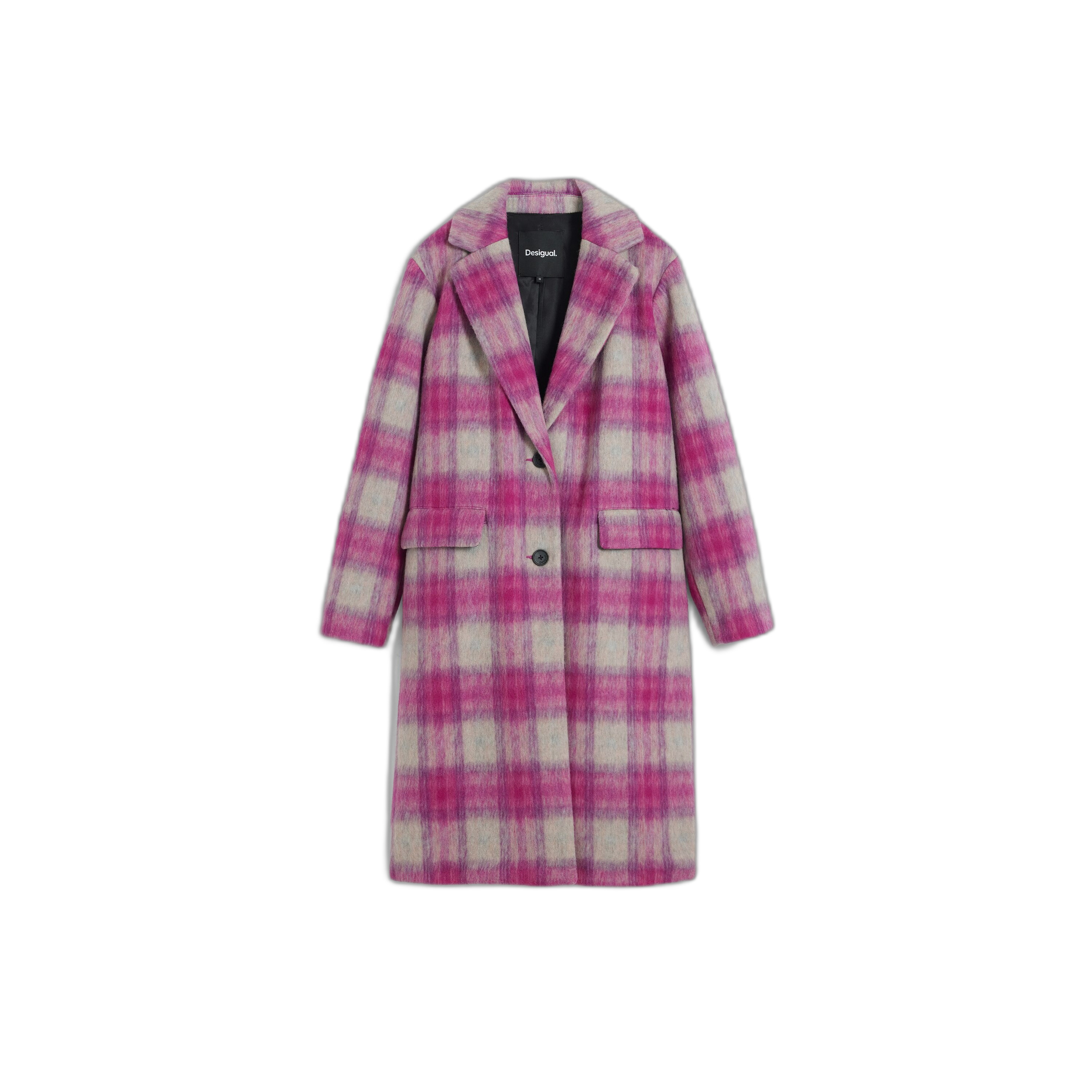 8445110707869 - Damenmantel Pinkcheck 8445110707869 - Damenmantel Pinkcheck