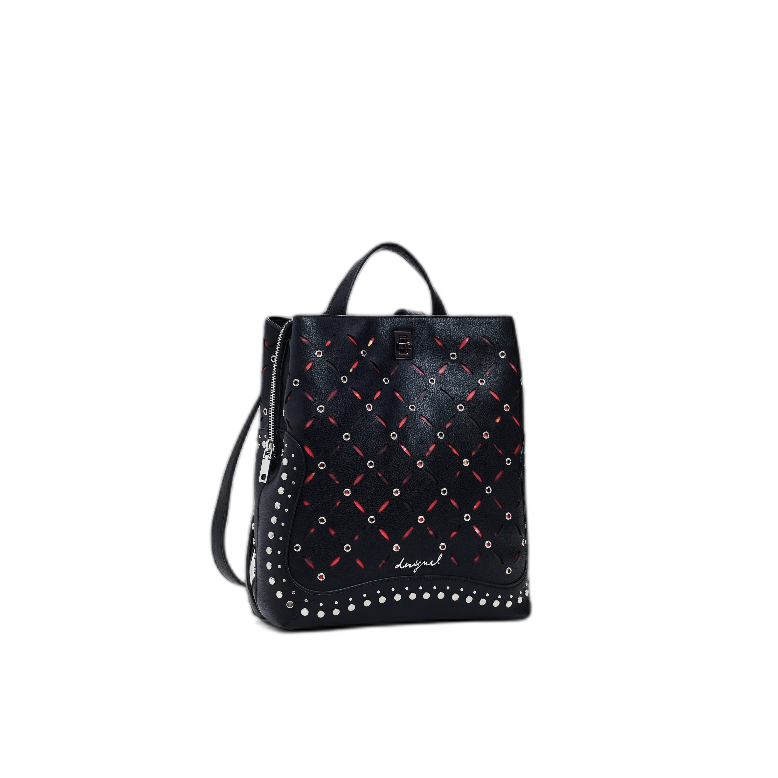 8445110716397 - Mini Rucksack Damen Yankee Metal Patch Sumy 8445110716397 - Mini Rucksack Damen Yankee Metal Patch Sumy