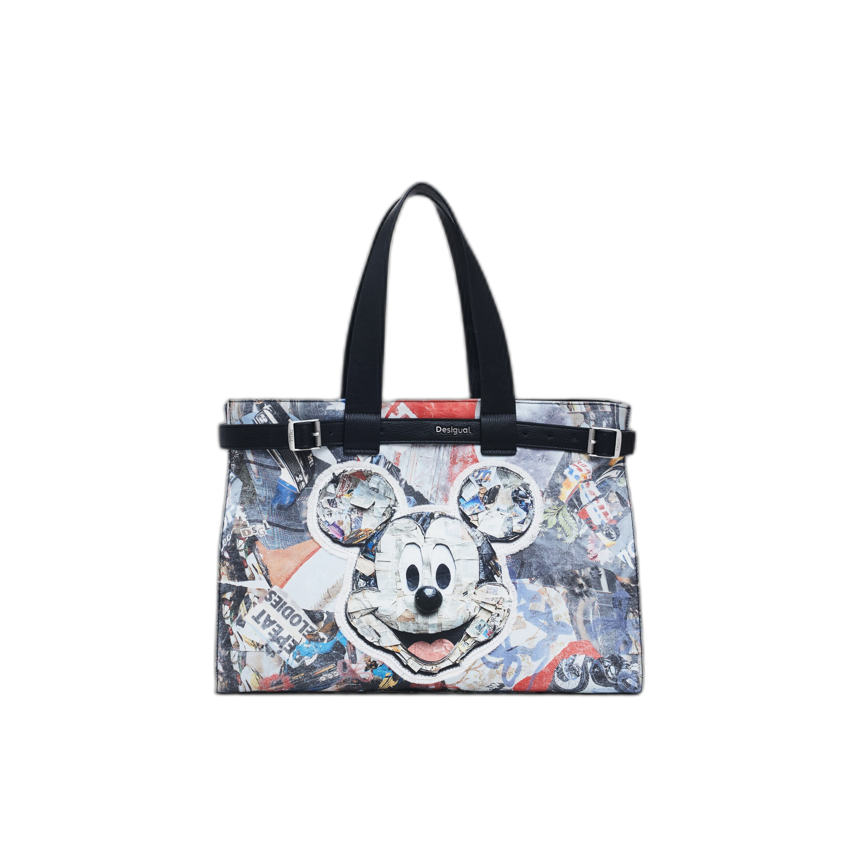8445110716656 - Einkaufstasche Damen Mickey Collage Hobart