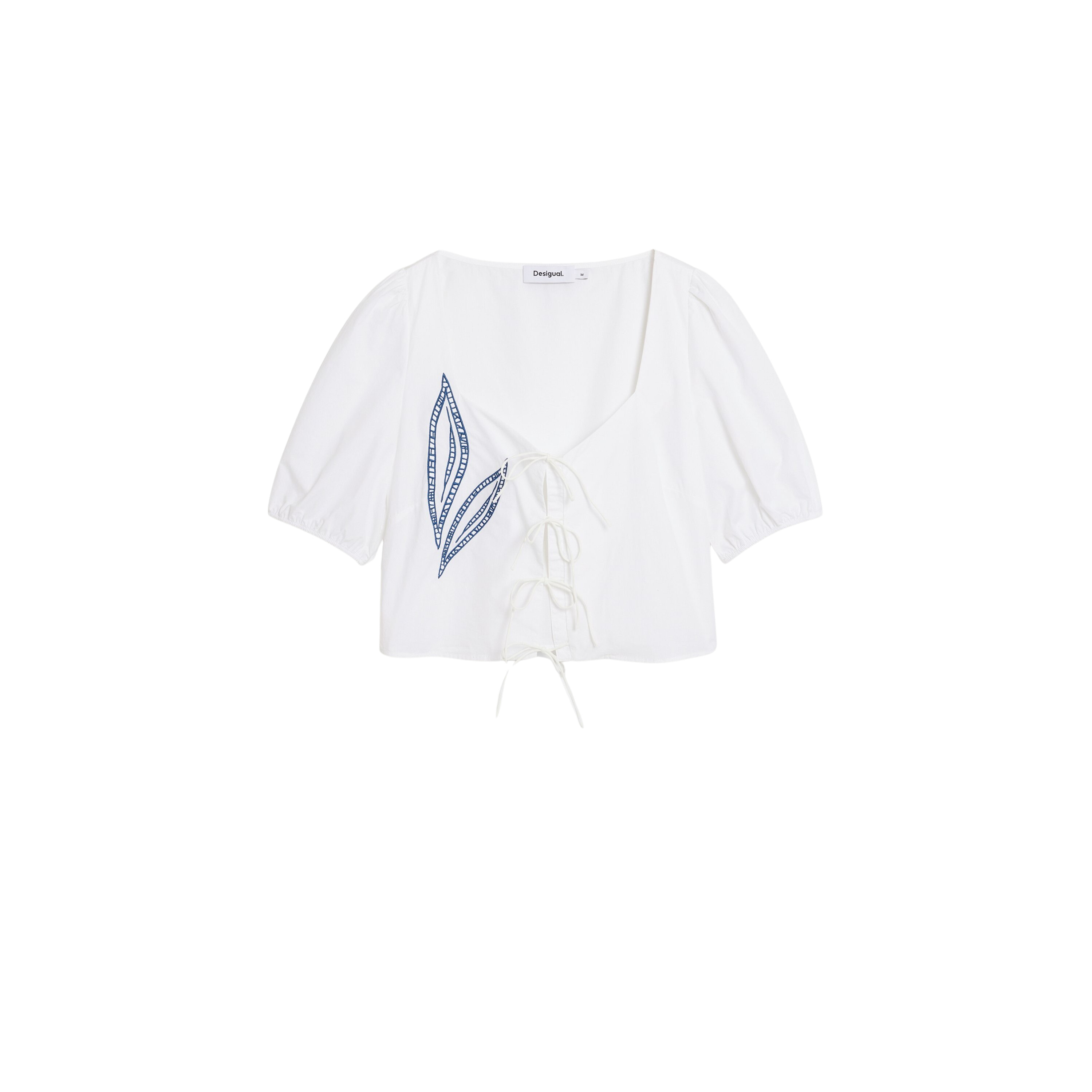8445110742693 - Damenbluse mit dekorativem Verschluss Desigual 8445110742693 - Damenbluse mit dekorativem Verschluss Desigual